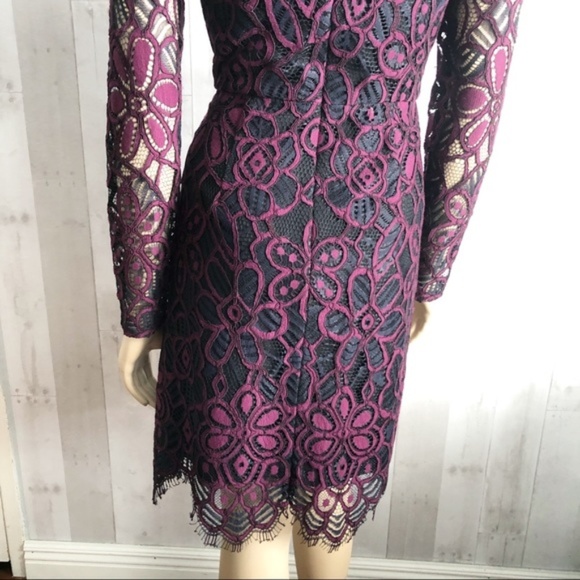 ❌SOLD❌ [[Hutch] Lace Long Sleeve Sheath Dress - Picture 5 of 8